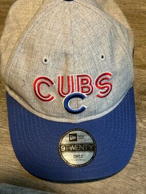 Chicago Cubs New Era 9TWENTY Child Adjustable Cap MLB Genuine Merchandise